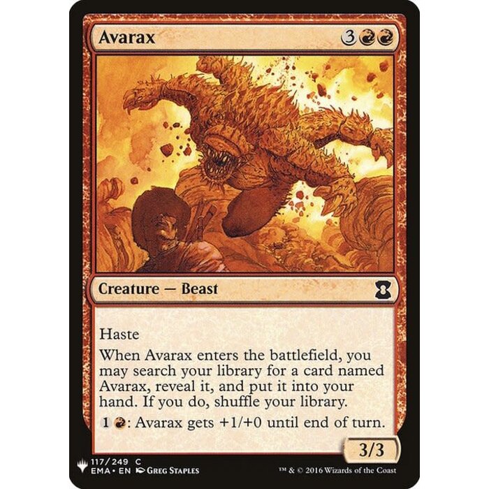 Magic: The Gathering Avarax (845) Near Mint