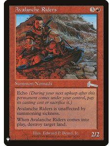 Magic: The Gathering Avalanche Riders (844) Near Mint