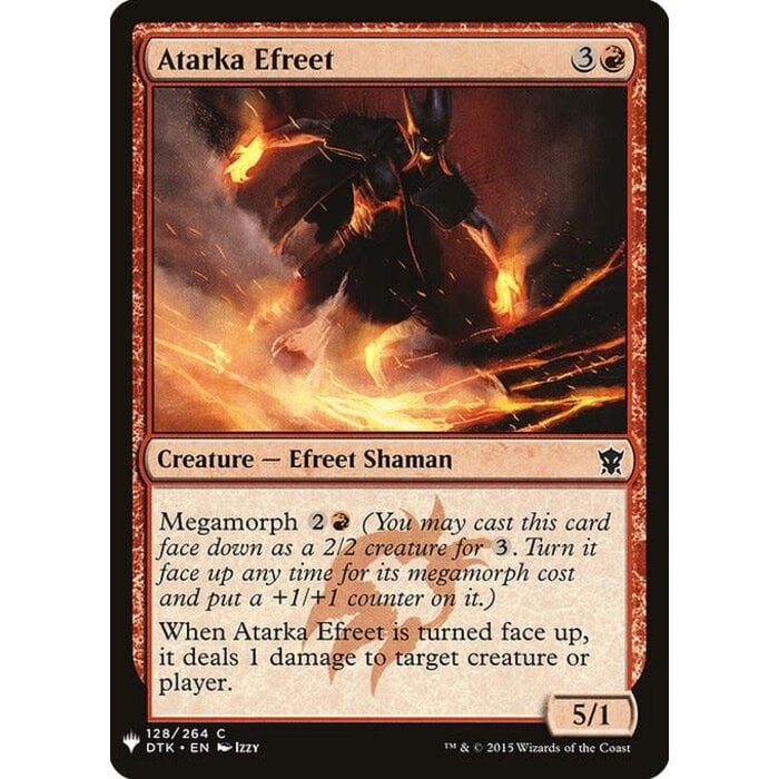 Magic: The Gathering Atarka Efreet (843) Near Mint