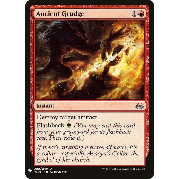 Magic: The Gathering Ancient Grudge (838) Near Mint