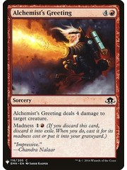 Magic: The Gathering Alchemist's Greeting (836) Near Mint
