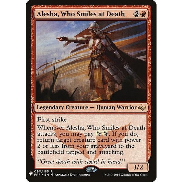 Magic: The Gathering Alesha, Who Smiles at Death (837) Near Mint