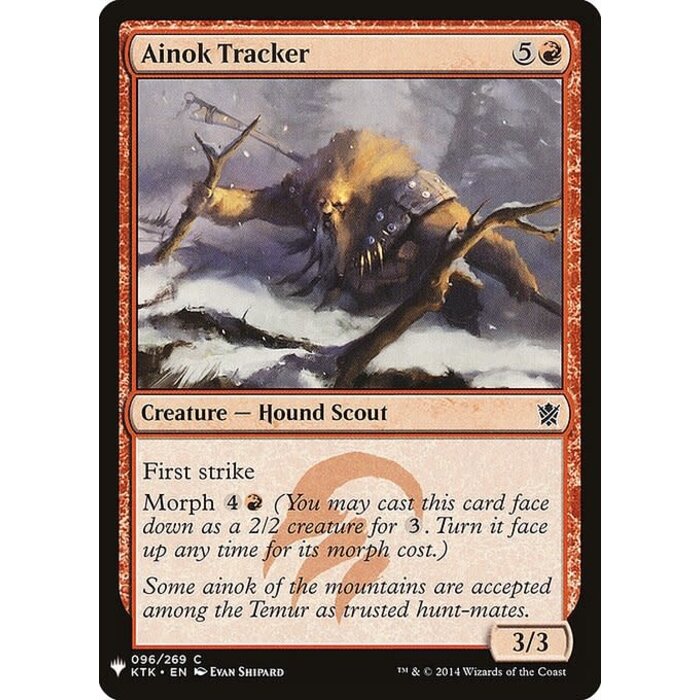 Magic: The Gathering Ainok Tracker (834) Near Mint