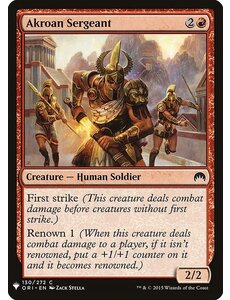 Magic: The Gathering Akroan Sergeant (835) Near Mint