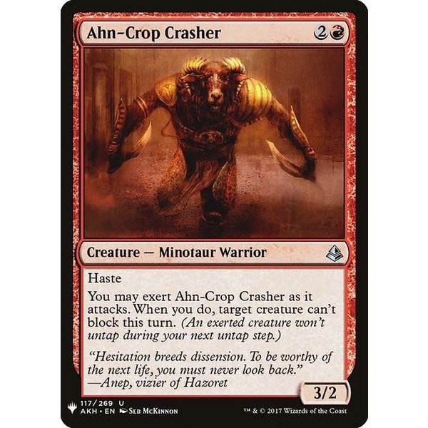 Magic: The Gathering Ahn-Crop Crasher (833) Near Mint