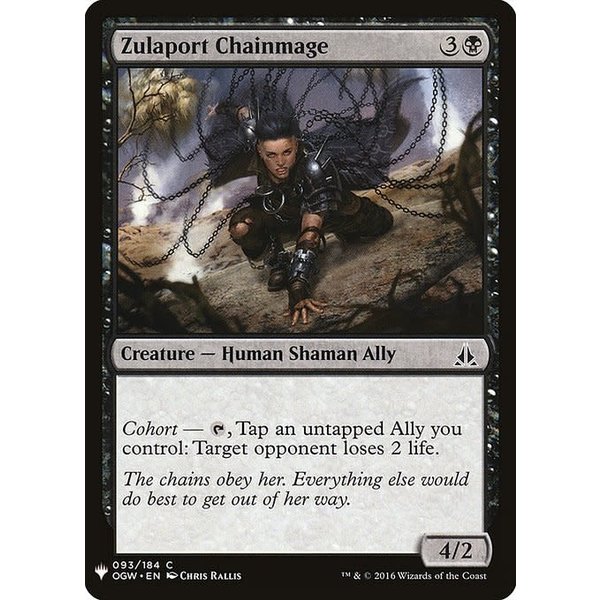 Magic: The Gathering Zulaport Chainmage (830) Near Mint