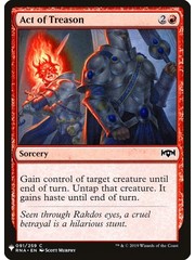 Magic: The Gathering Act of Treason (831) Near Mint