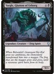Magic: The Gathering Yargle, Glutton of Urborg (829) Near Mint