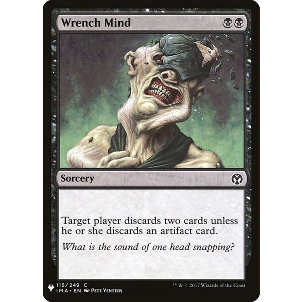 Magic: The Gathering Wrench Mind (828) Near Mint