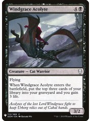 Magic: The Gathering Windgrace Acolyte (827) Near Mint