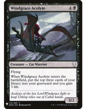 Magic: The Gathering Windgrace Acolyte (827) Near Mint