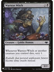 Magic: The Gathering Warteye Witch (822) Near Mint