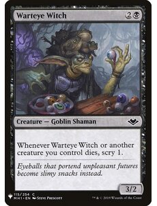 Magic: The Gathering Warteye Witch (822) Near Mint