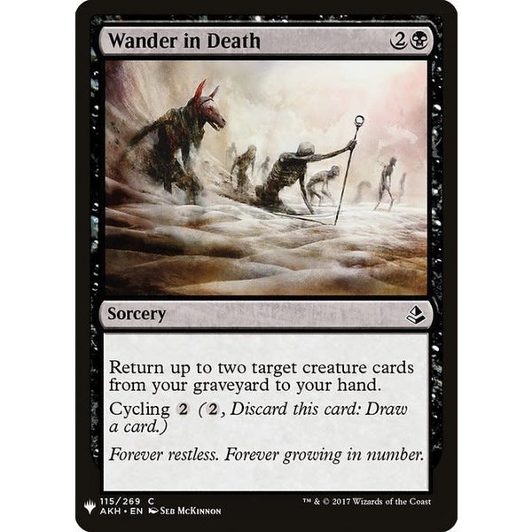 Magic: The Gathering Wander in Death (821) Near Mint
