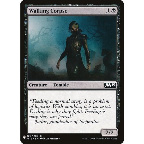 Magic: The Gathering Walking Corpse (819) Near Mint