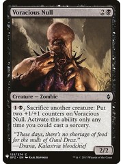 Magic: The Gathering Voracious Null (816) Near Mint