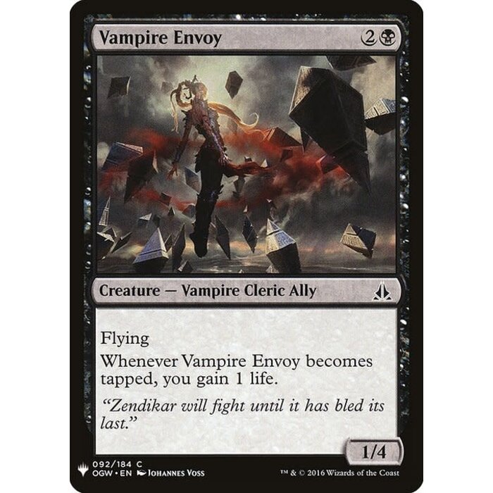 Magic: The Gathering Vampire Envoy (810) Near Mint