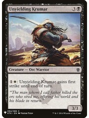 Magic: The Gathering Unyielding Krumar (807) Near Mint