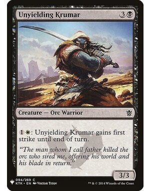 Magic: The Gathering Unyielding Krumar (807) Near Mint