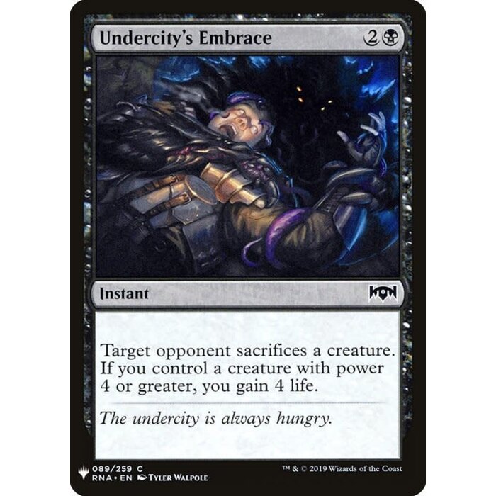 Magic: The Gathering Undercity's Embrace (805) Near Mint