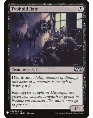 Magic: The Gathering Typhoid Rats (803) Near Mint