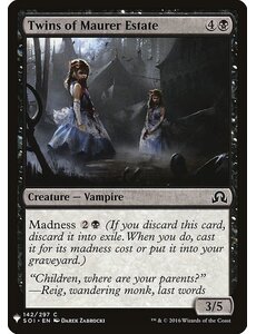 Magic: The Gathering Twins of Maurer Estate (802) Near Mint