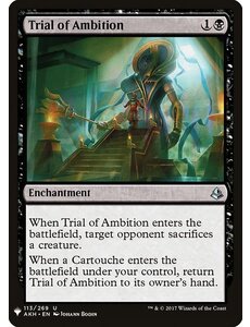 Magic: The Gathering Trial of Ambition (801) Near Mint