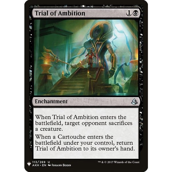 Magic: The Gathering Trial of Ambition (801) Near Mint