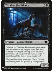 Magic: The Gathering Thraben Foulbloods (793) Near Mint