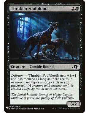 Magic: The Gathering Thraben Foulbloods (793) Near Mint