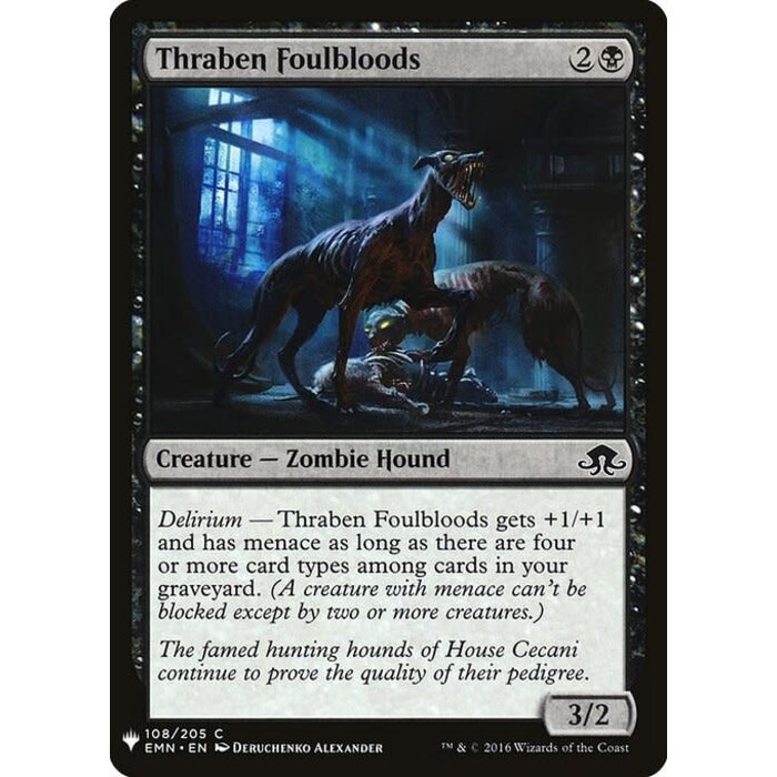 Magic: The Gathering Thraben Foulbloods (793) Near Mint