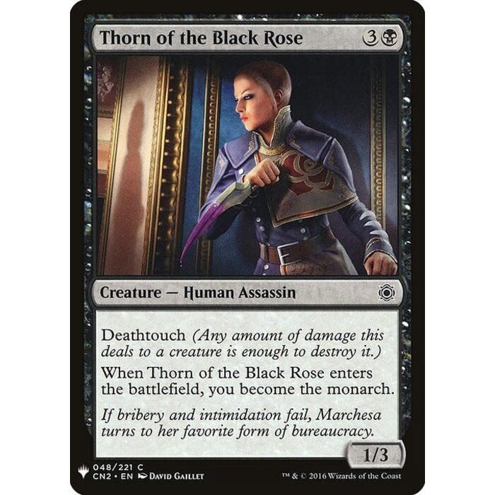Magic: The Gathering Thorn of the Black Rose (792) Near Mint