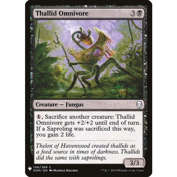 Magic: The Gathering Thallid Omnivore (790) Near Mint