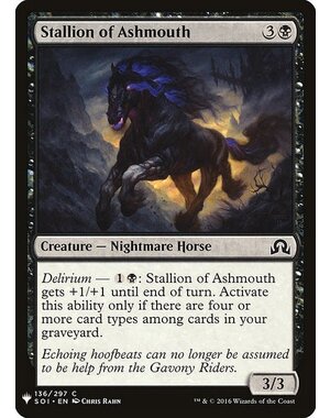 Magic: The Gathering Stallion of Ashmouth (781) Near Mint