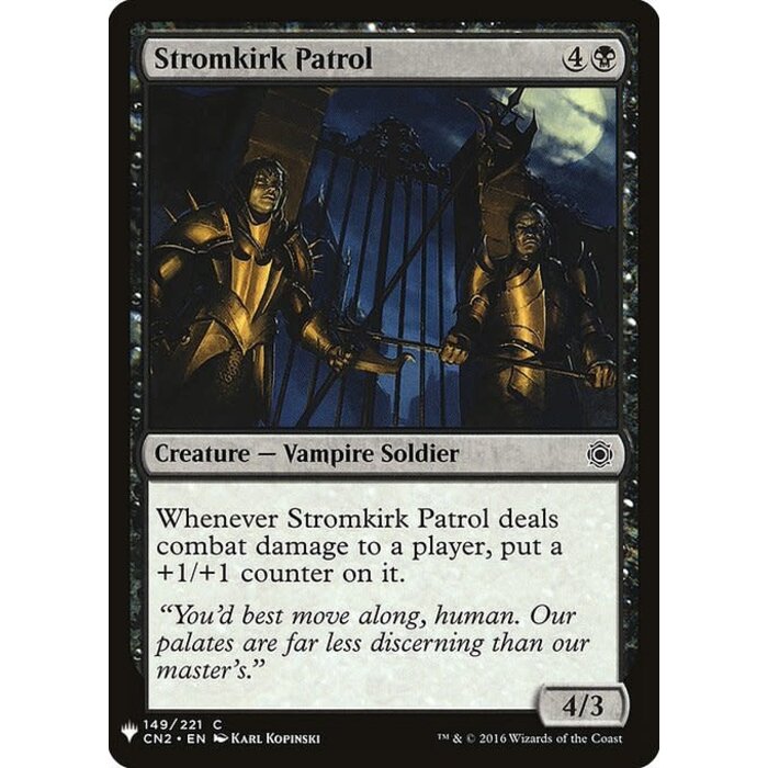 Magic: The Gathering Stromkirk Patrol (784) Near Mint