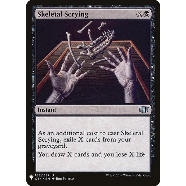 Magic: The Gathering Skeletal Scrying (774) Near Mint