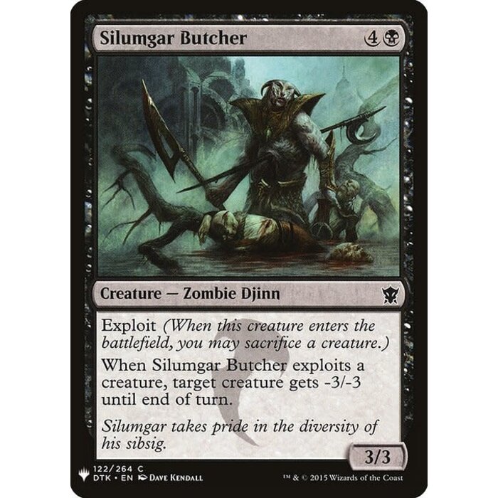 Magic: The Gathering Silumgar Butcher (773) Near Mint