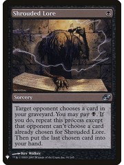 Magic: The Gathering Shrouded Lore (772) Near Mint