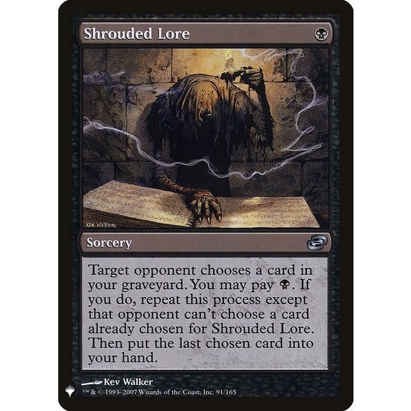 Magic: The Gathering Shrouded Lore (772) Near Mint