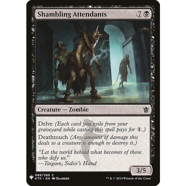 Magic: The Gathering Shambling Attendants (769) Near Mint