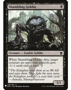 Magic: The Gathering Shambling Goblin (770) Near Mint