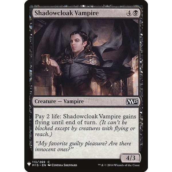 Magic: The Gathering Shadowcloak Vampire (768) Near Mint