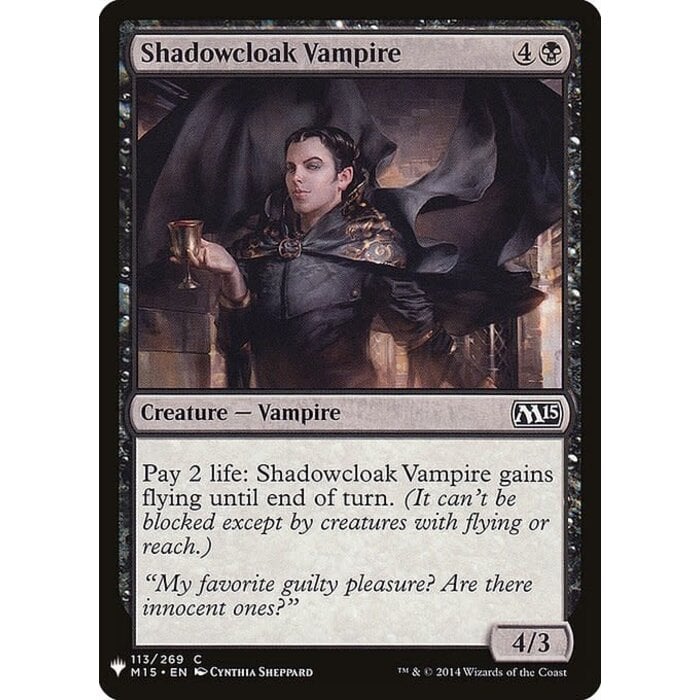 Magic: The Gathering Shadowcloak Vampire (768) Near Mint