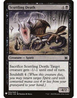 Magic: The Gathering Scuttling Death (764) Near Mint