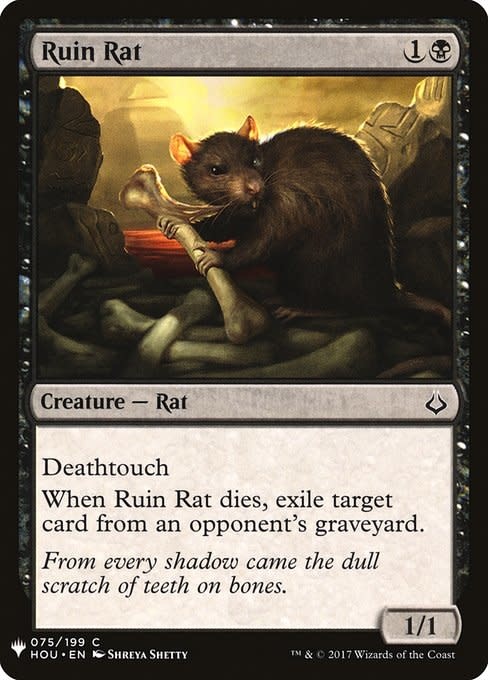 Magic: The Gathering Ruin Rat (759) Near Mint - Kingslayer Games