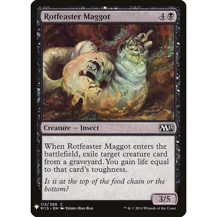 Magic: The Gathering Rotfeaster Maggot (758) Near Mint