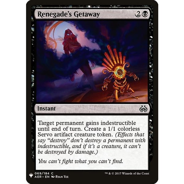 Magic: The Gathering Renegade's Getaway (753) Near Mint
