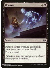 Magic: The Gathering Recover (751) Near Mint