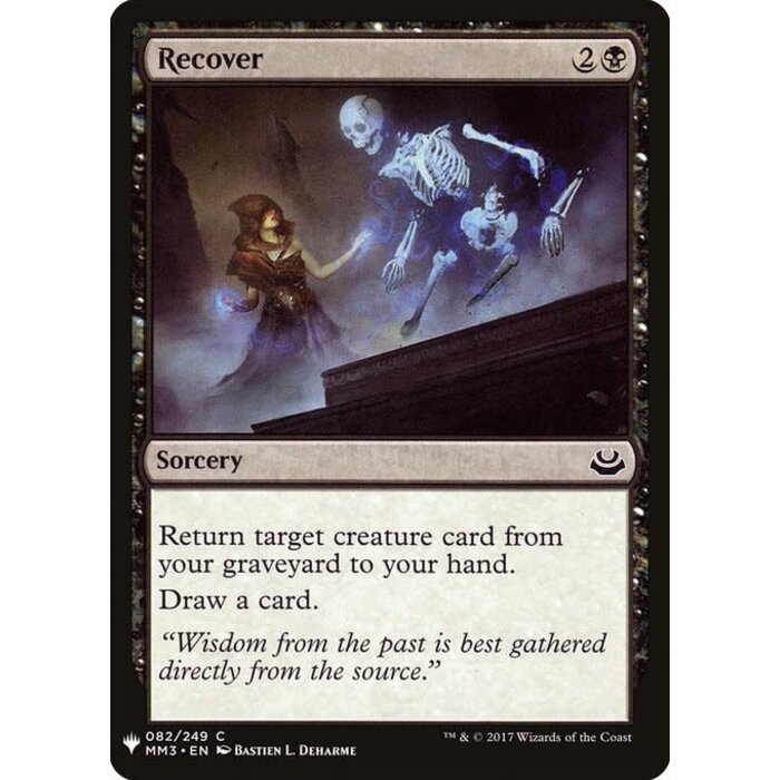 Magic: The Gathering Recover (751) Near Mint