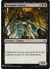 Magic: The Gathering Renegade Demon (752) Near Mint